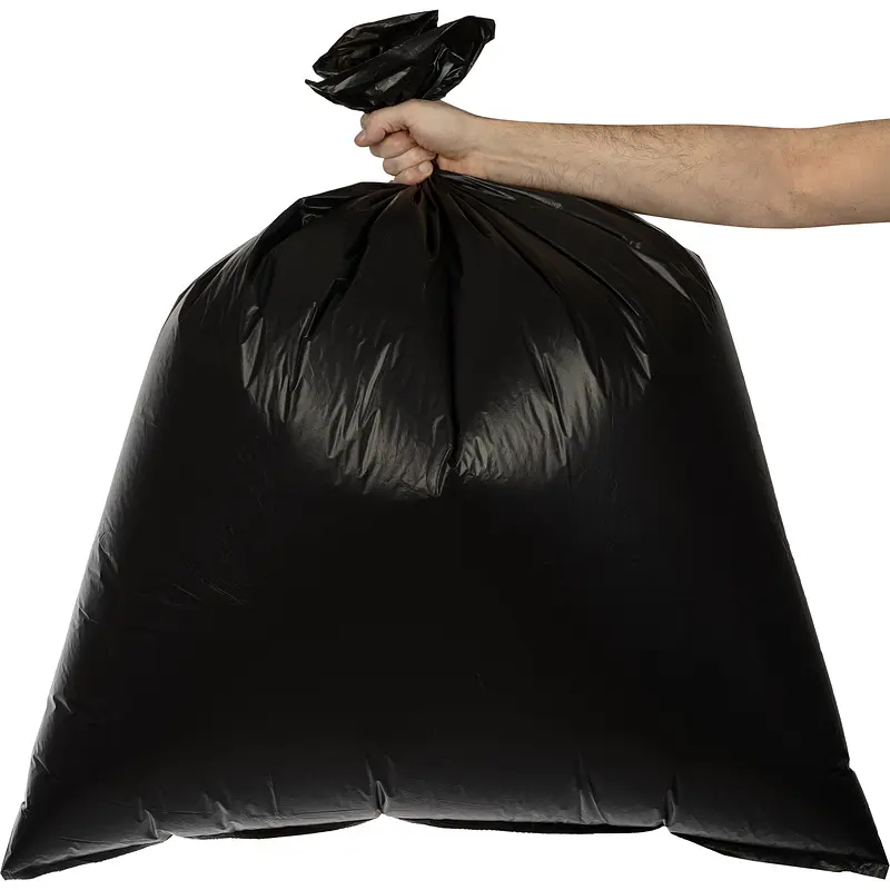 Мешки для мусора Концепция быта CleanBag 220 л черные (ПВД 40 мкм — фото 3