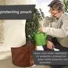 Утепленные чехлы для растений для зимних кашпо — для теплица
