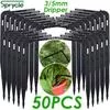50X согнутая стрела капельница 1/8 микро капельный ирригационный комплект эмиттер — для полив