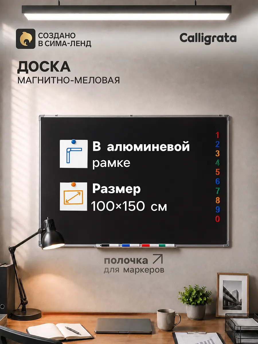 Доска магнитно-маркерная — для хранение — фото 6