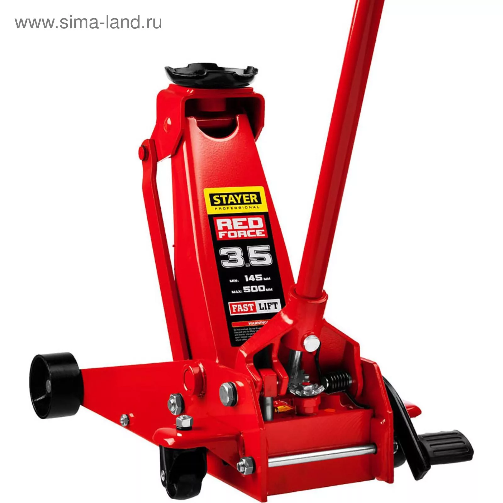 Домкрат подкатной STAYER RED FORCE F-35 43155-3.5 — для хранение — фото 2