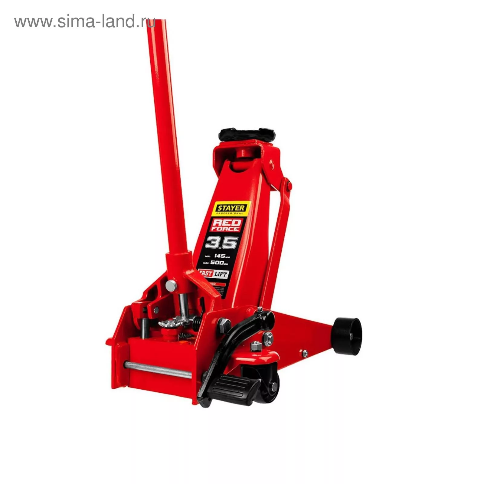 Домкрат подкатной STAYER RED FORCE F-35 43155-3.5 — для хранение — фото 3