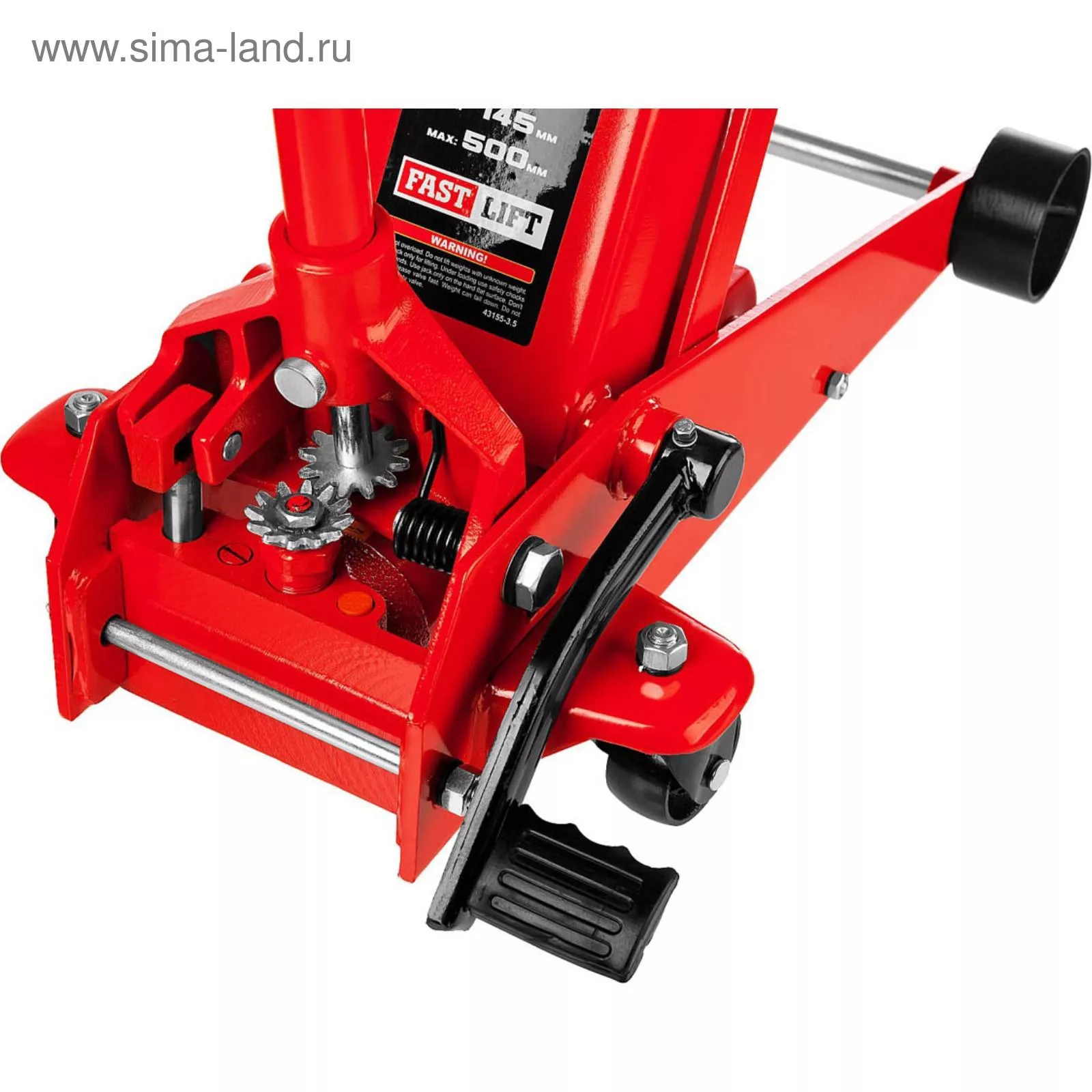 Домкрат подкатной STAYER RED FORCE F-35 43155-3.5 — для хранение — фото 4