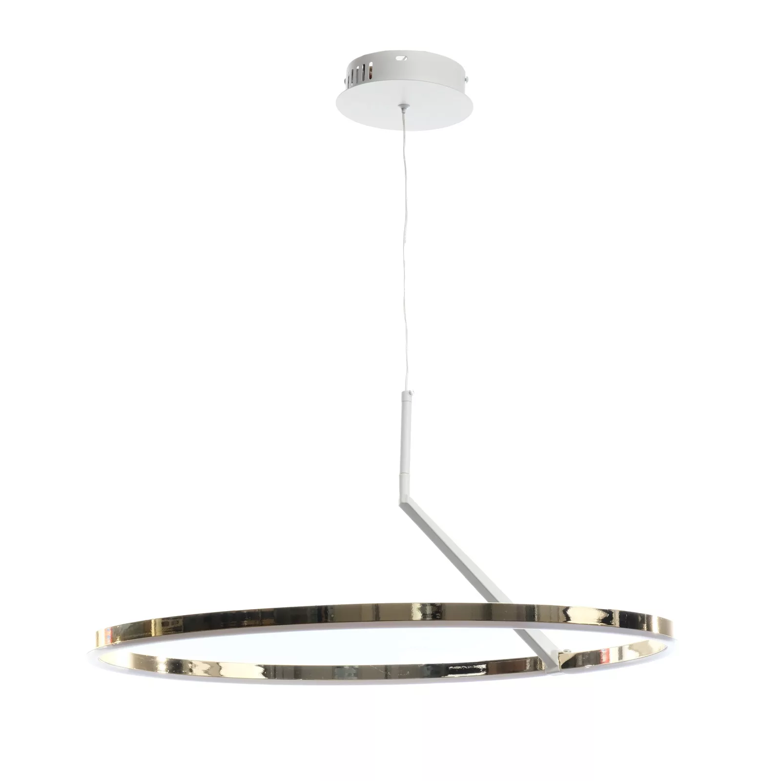 Светильник с ПДУ «Холли» LED 48 Вт 3000-6000К бело-золотой — фото 2