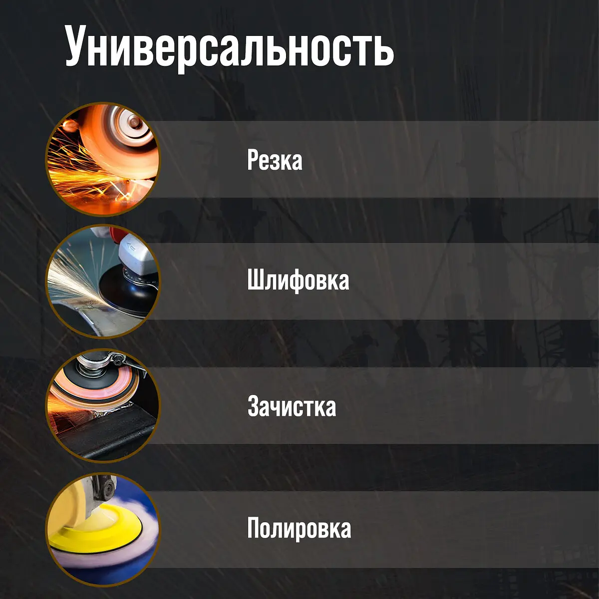Аккумуляторная ушм — фото 5