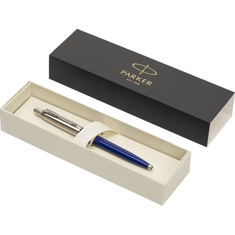 Ручка шариковая Parker Jotter Original Navy Blue цвет чернил синий — фото 4