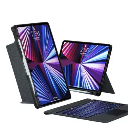 Чехол-клавиатура WIWU Mag Touch Keyboard для Apple iPad 10 (2022)/iPad 11 (2025) — для хранение