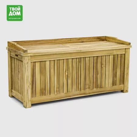 Скамья для хранения вещей Rohman Java тик 124х46 — для хранение