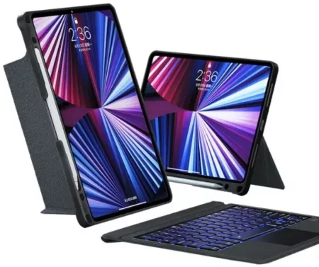 Чехол-клавиатура WIWU Mag Touch Keyboard для Apple iPad Air 13 (2024/2025) русская — для хранение