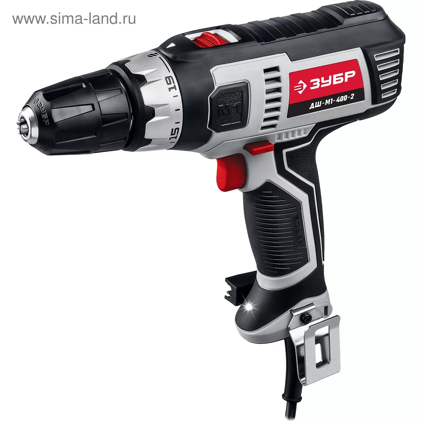 Дрель-шуруповерт «ЗУБР» ДШ-М1-400-2