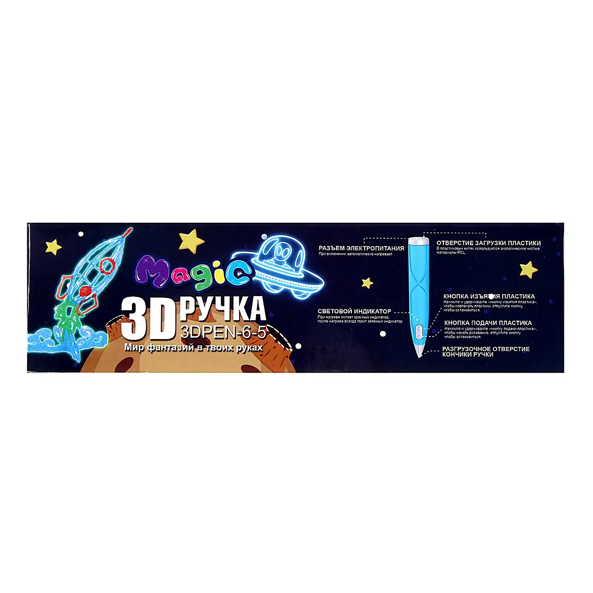 3d ручка с блоком питания — фото 7