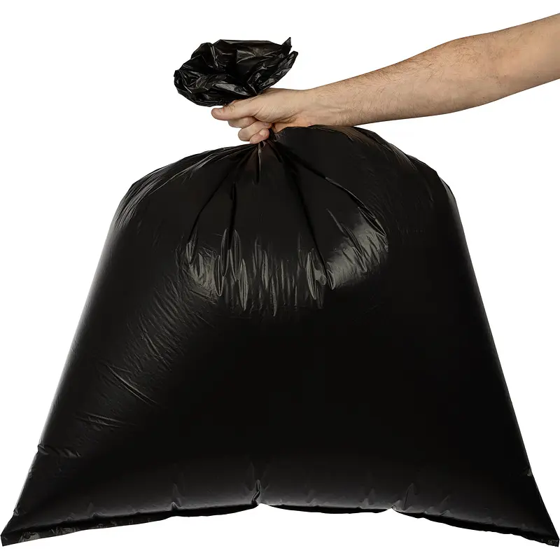Мешки для мусора Концепция быта CleanBag 160 л черные (ПВД 30 мкм — фото 3
