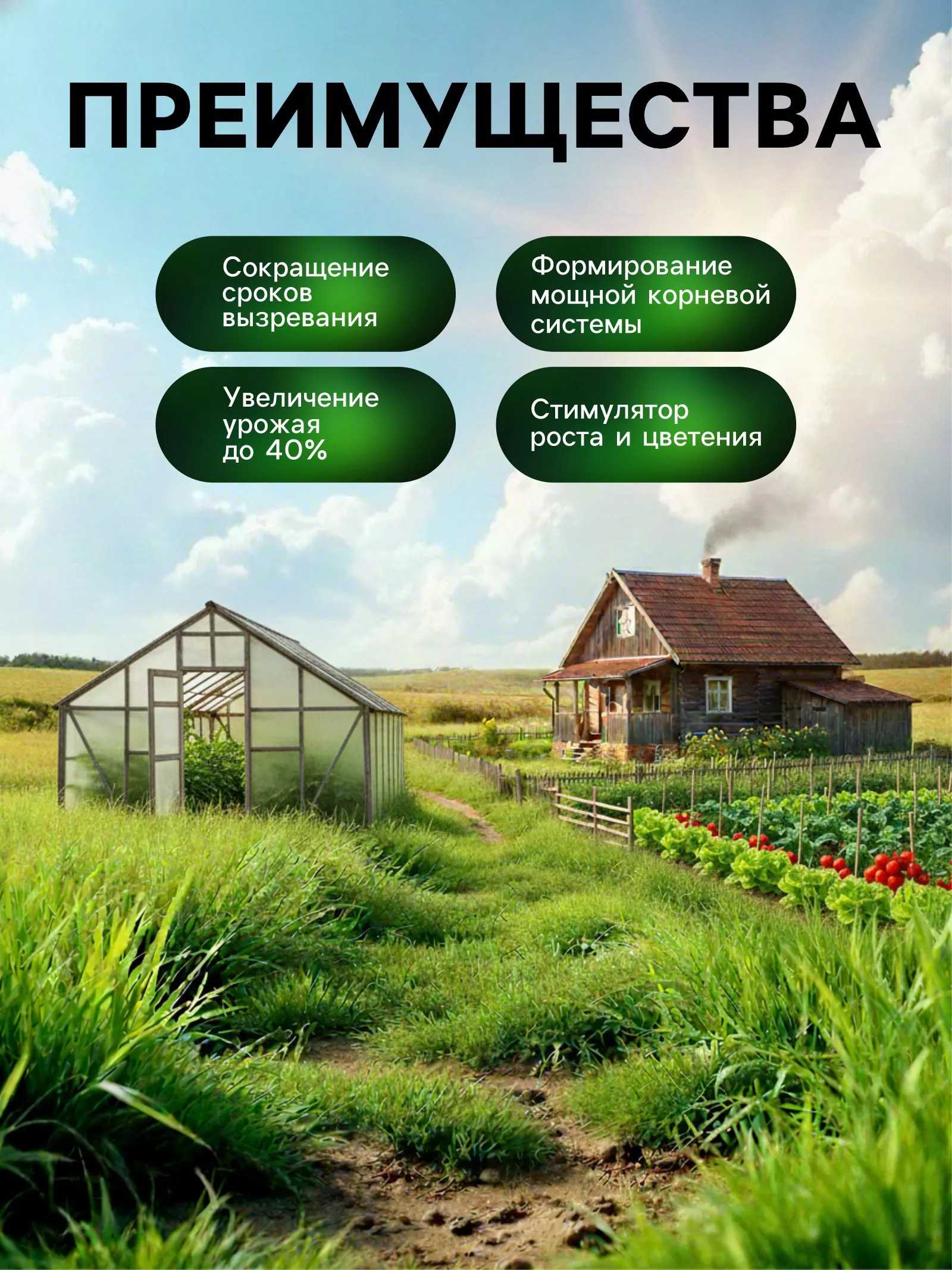 Органическое удобрение Greenlife «Домашний огород» — для огород — фото 3