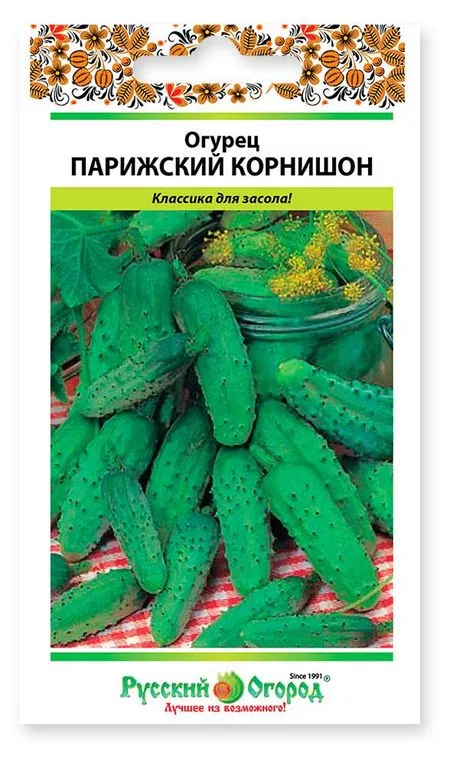 Семена Русский Огород Огурец Парижский корнишон — для огород