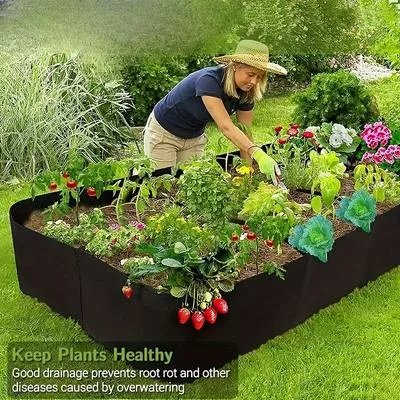 4/8 грядок Садовая приподнятая грядка Тканевая — для огород — фото 3