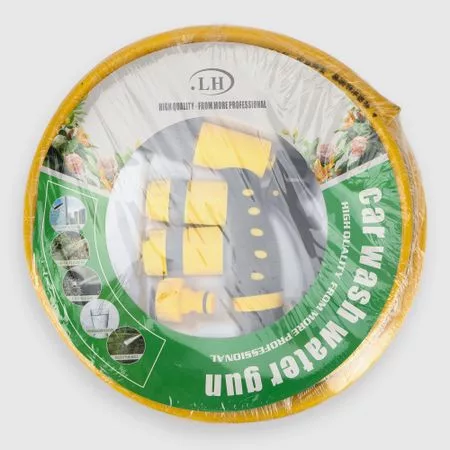 Шланг садовый Kaiyang Technology 1/2" 15м + 4 штуки насадки/соединители — для полив