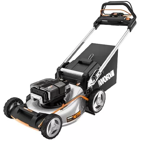 Газонокосилка аккумуляторная самоходная WORX WG761E 80В 51см — для инструмент