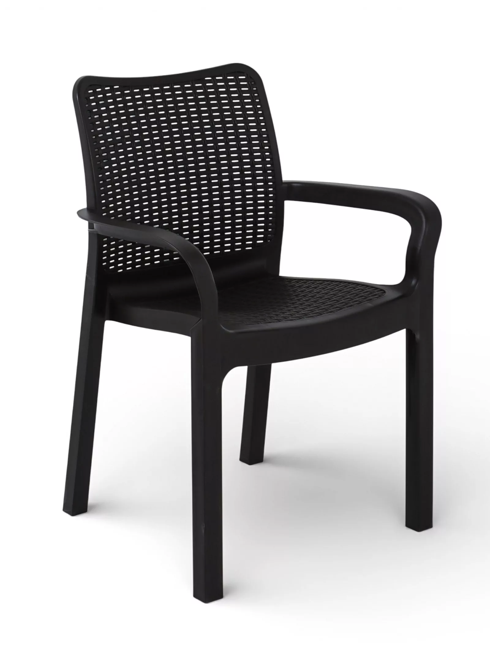 Стул садовый пластиковый Rattan — для участок