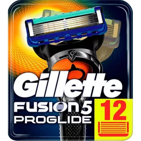 Сменные кассеты для бритья Gillette Fusion5 ProGlide 12 шт — для инструмент