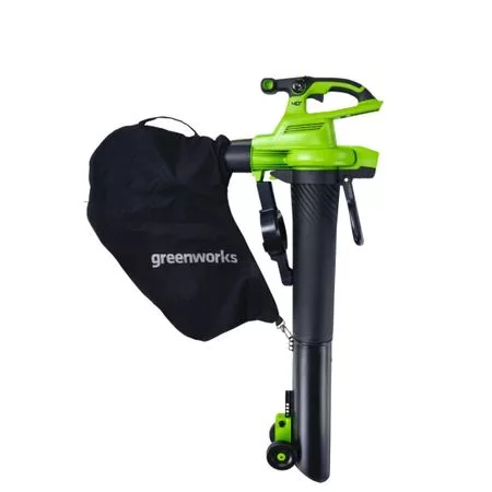 Воздуходув-пылесос садовый аккумуляторный Greenworks GD40BVII — для участок