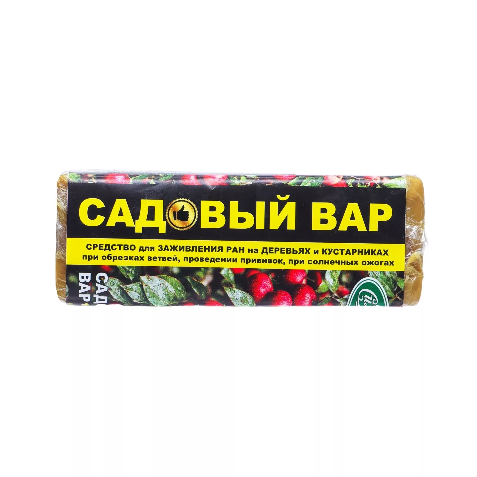 Средство для заживления повреждений деревьев Садовый вар «Домен» — для инструмент