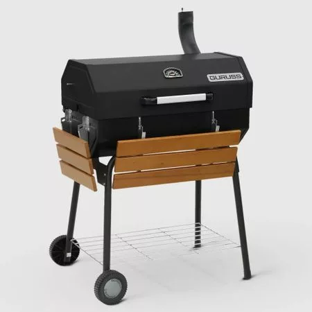 Гриль-барбекю Guruss BBQ CG-075 угольный чёрный — для отдых