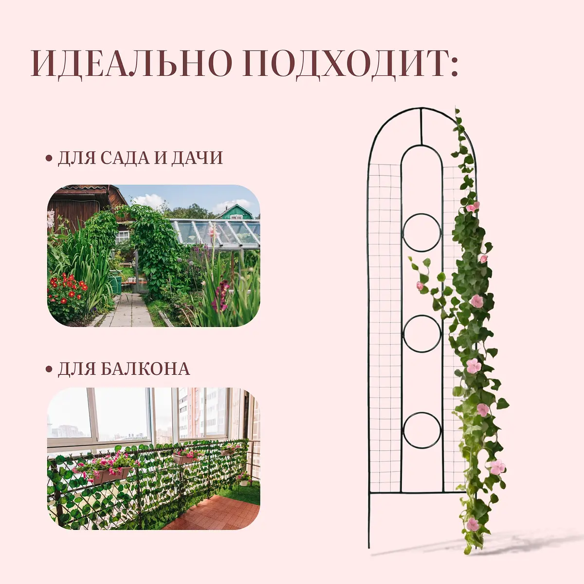 Шпалера — для огород