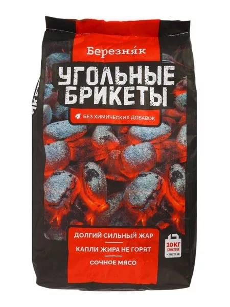 Угольные брикеты для гриля «Березняк» — для отдых — фото 7