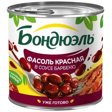 Фасоль Bonduelle красная с соусом барбекю
