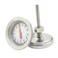 0℃-120℃ нержавеющая сталь циферблат указатель термометр для кухонной духовки длинный — для отдых — фото 2