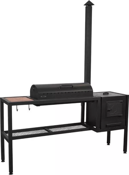 Мангал для дачи Grills Барбекю 800 с печью — для отдых