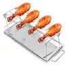 Барбекю-гриль из нержавеющей стали для курицы — для отдых