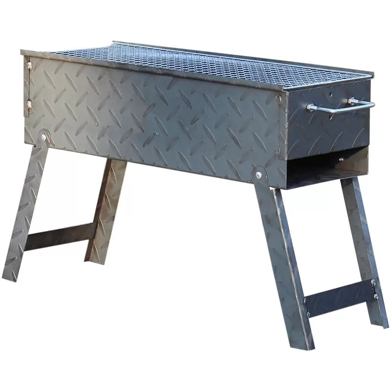 Тенгю Сверхтолстый Складной Уличный Гриль для Барбекю — для отдых — фото 4