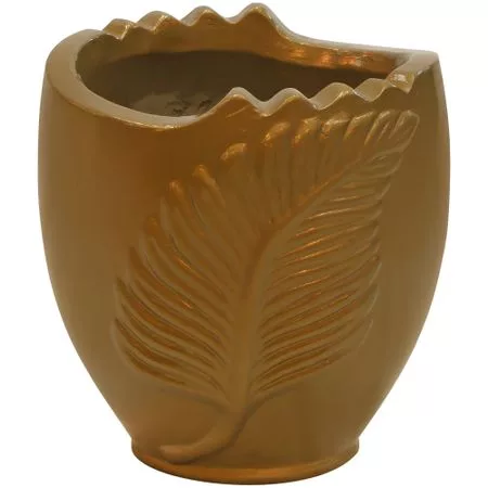 Кашпо Hoang pottery Папоротник 46x46 бронза — для декор