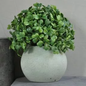 Кашпо CONCRETE COLOR Anika бледный зеленый — для декор