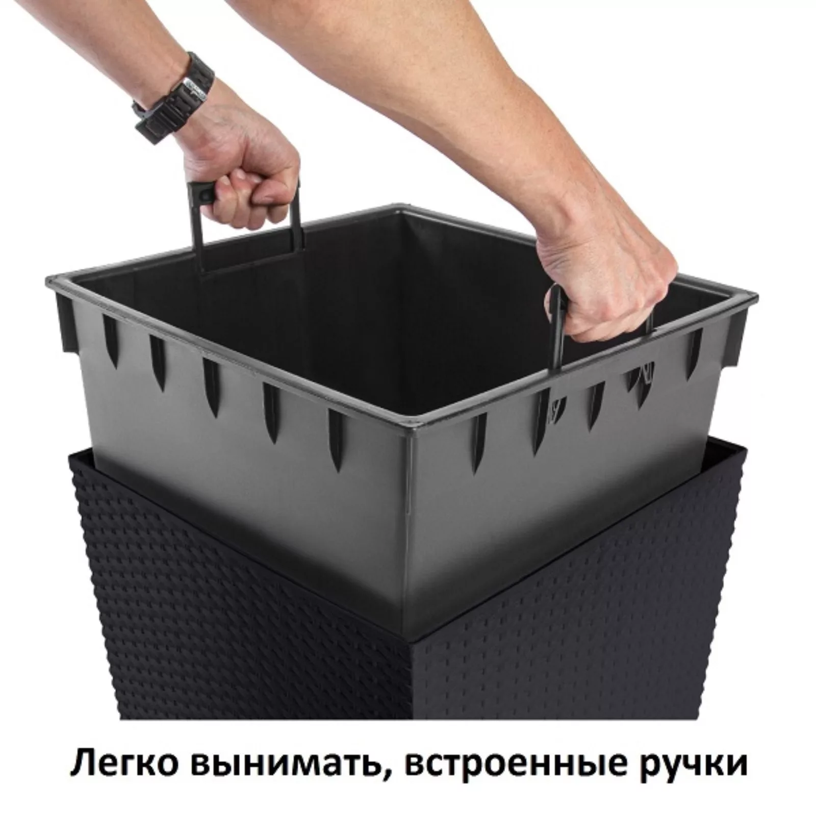 2 предмета: внутренняя и наружная ёмкости — для декор — фото 3