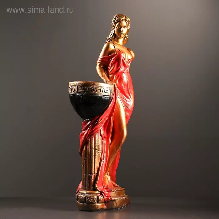 Фигура с кашпо «Девушка Дана» — для декор — фото 5