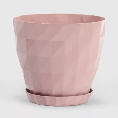 Горшок с поддоном Serinova Crystal 18