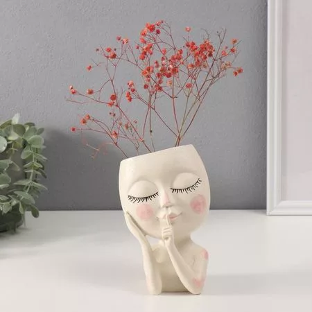 Фигурка - подставка для мелочей «Малышка: тссс» — для декор
