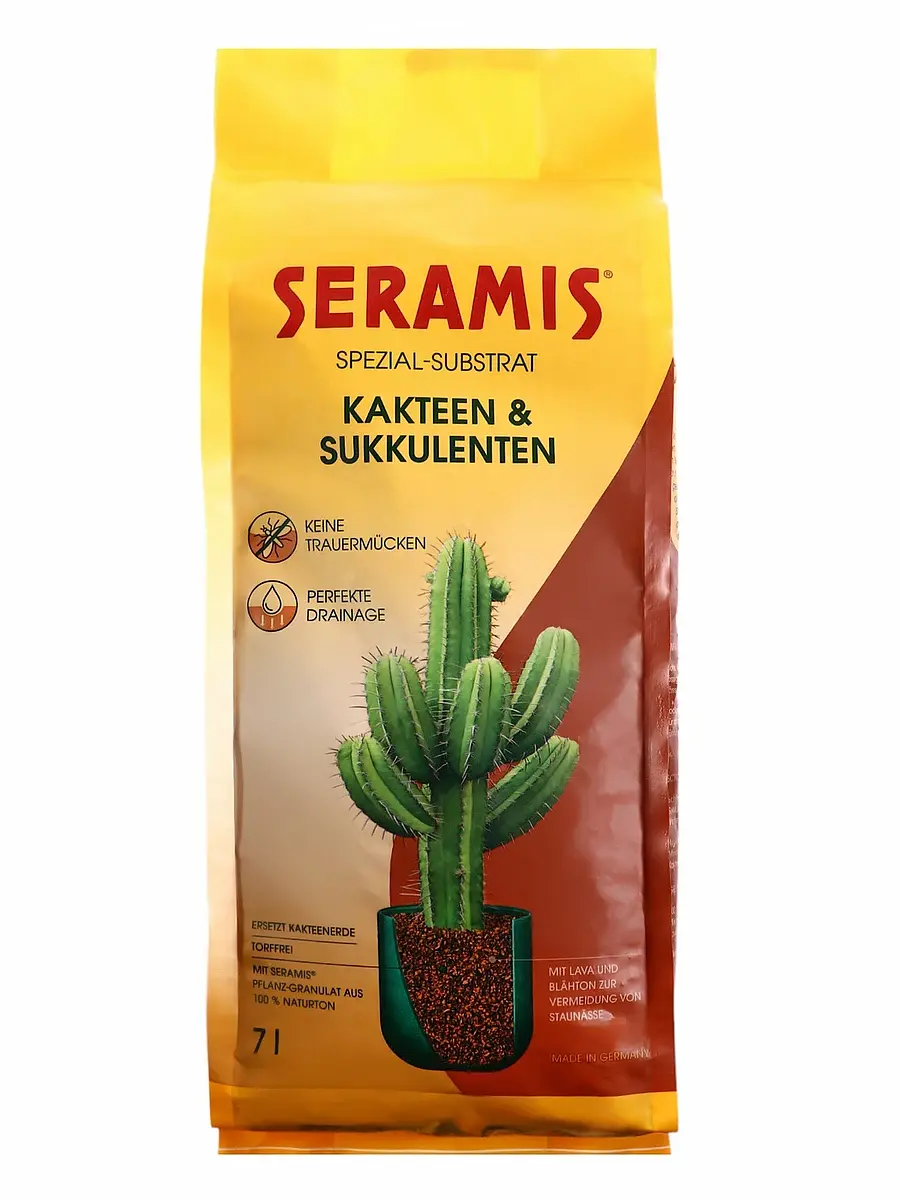 Гранулят для кактусов и суккулентов seramis — для огород — фото 4