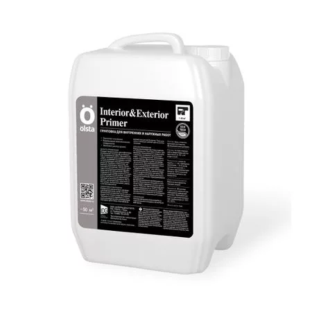 Грунт глубокого проникновения Olsta interior & exterior primer 5л — для огород