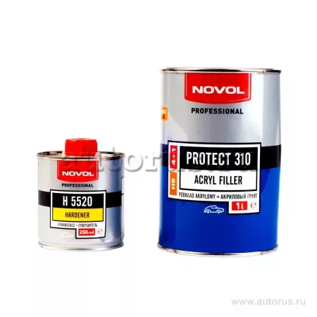 Грунт акриловый 4+1HS черный PROTECT310 — для огород
