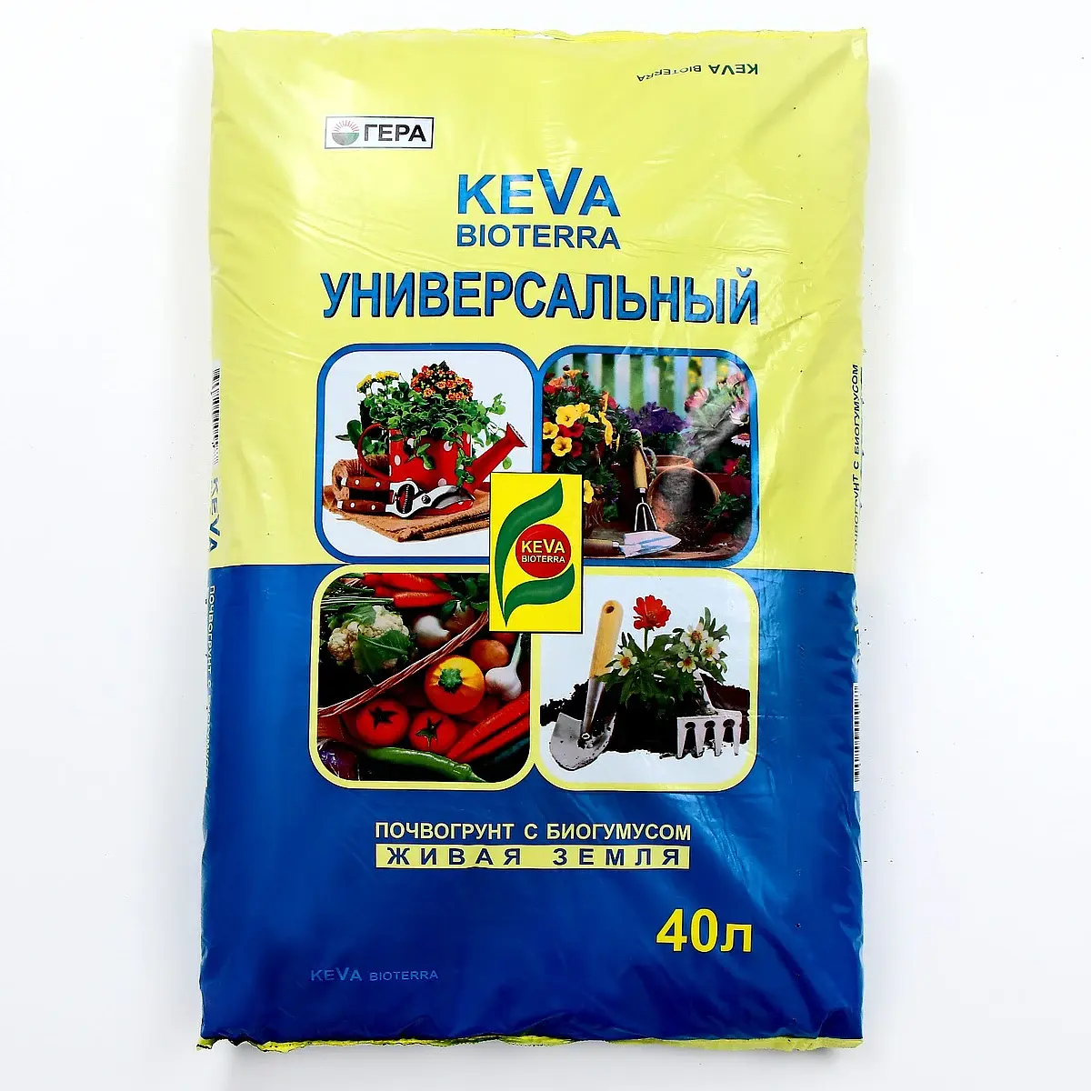 Почвогрунт keva bioterra универсальный — для огород