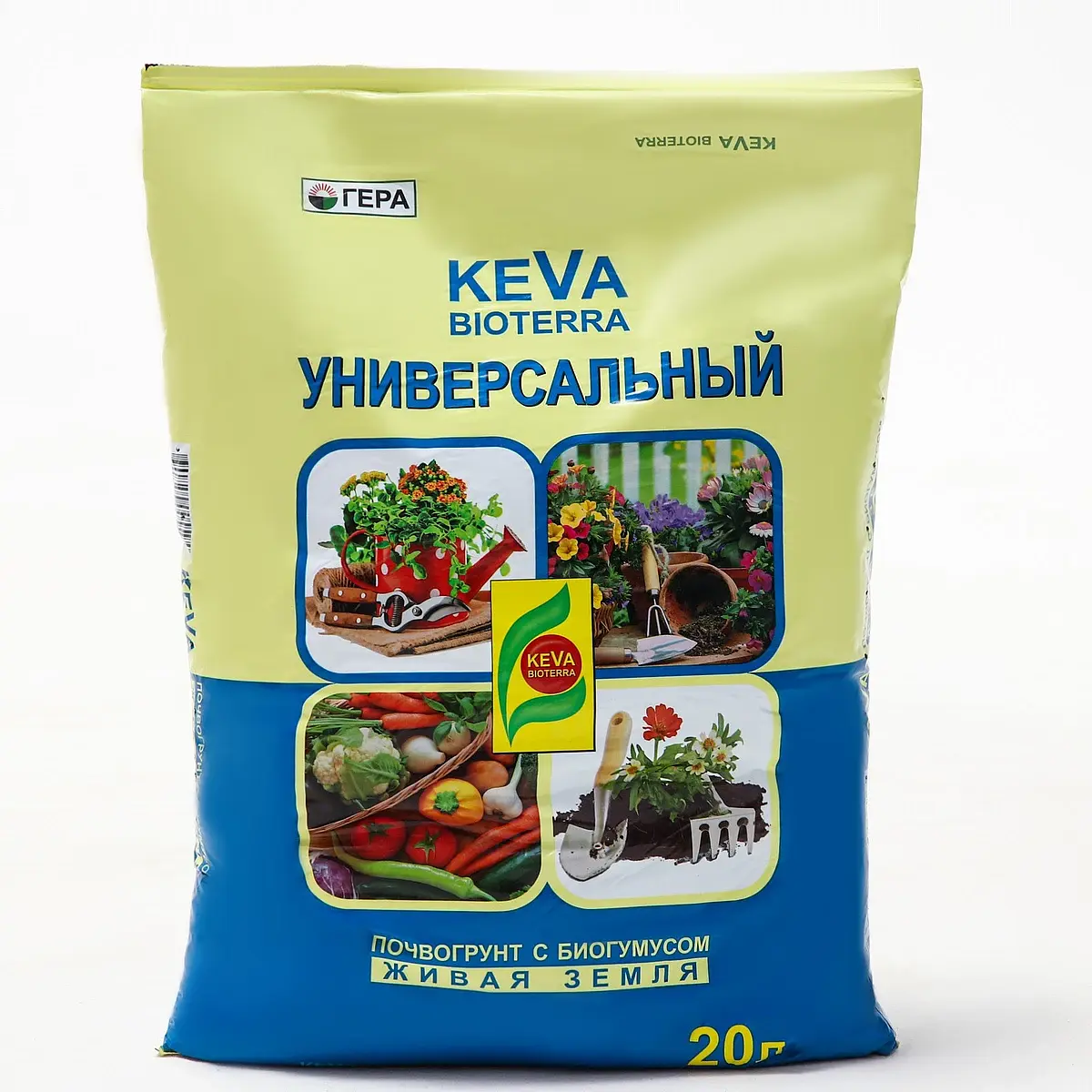 Почвогрунт keva bioterra универсальный — для огород