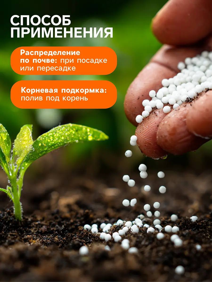 Удобрение минеральное для рассады и саженцев — для огород — фото 9