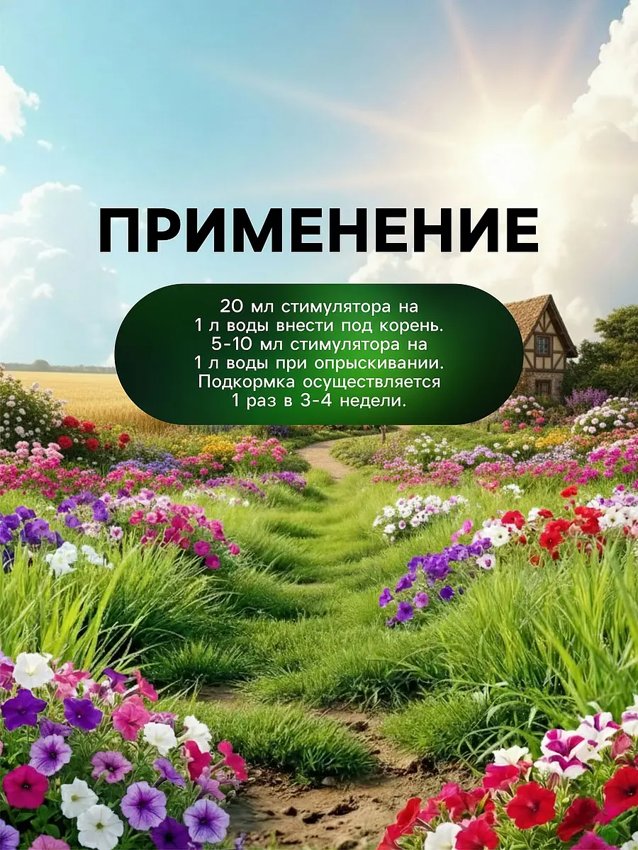 Стимулятор бутонизации и цветения greenlife — для полив — фото 5