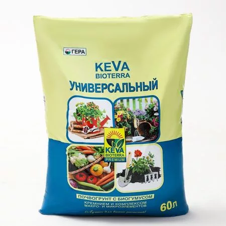 Почвогрунт KEVA BIOTERRA Универсальный — для огород