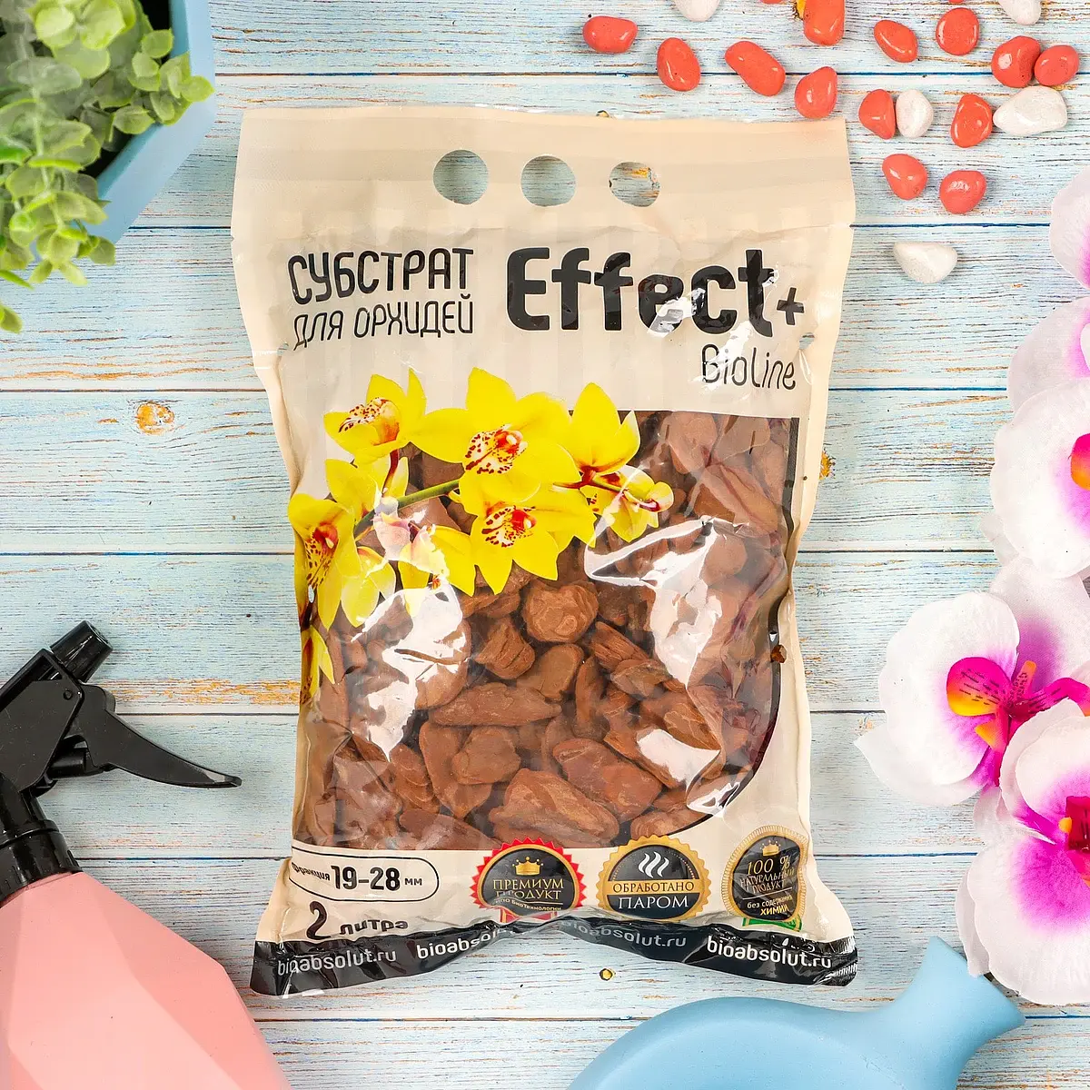 Субстрат для орхидей ™ bio line 19-28 мм — для огород