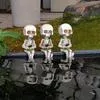 украшение в виде скелета на Хэллоуин — для декор — фото 5