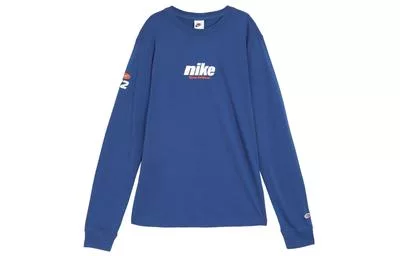 Мужская футболка Nike Sportswear Садовый синий HQ1569-421 L — для участок — фото 3